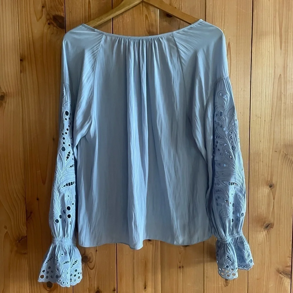 Ramy Brook Eyelet Blouse - Picture 4 of 4